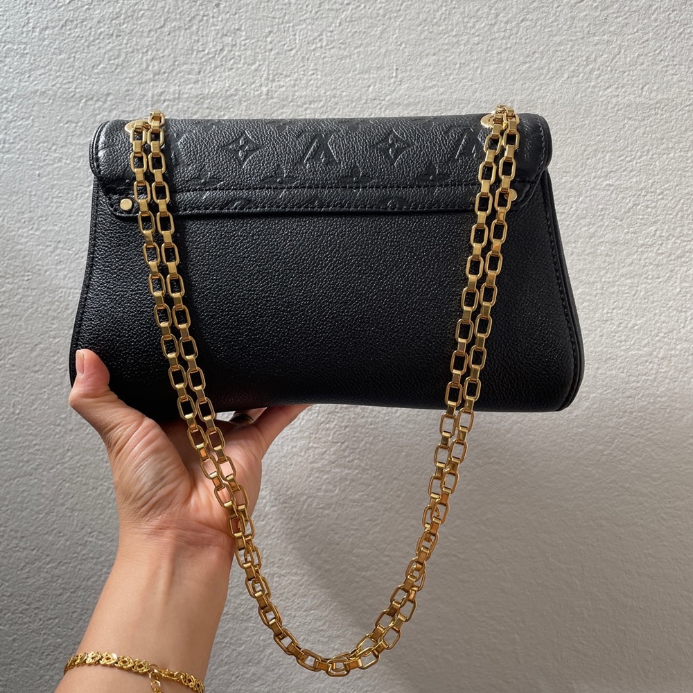❌SOLD❌Louis Vuitton Saint Germain PM in Black Empriente Leather - Picture 3 of 11